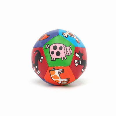 Jellycat Farm Tails Boing Ball USA | 52043KUPF